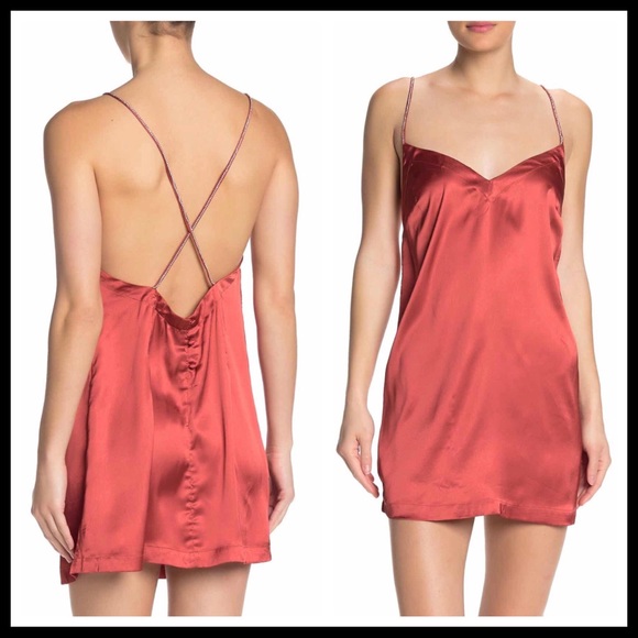 FREE PEOPLE BOHO SLIP CRYSTAL MINI DRESS A3C - Picture 9 of 16